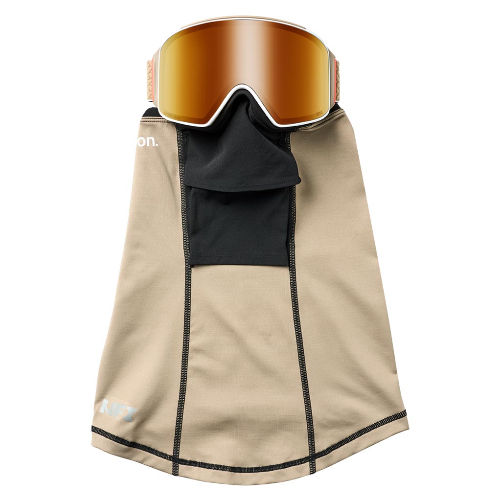 Anon 2025 M4 Cylindrical Goggle - Summit Taupe/Sun Bronze