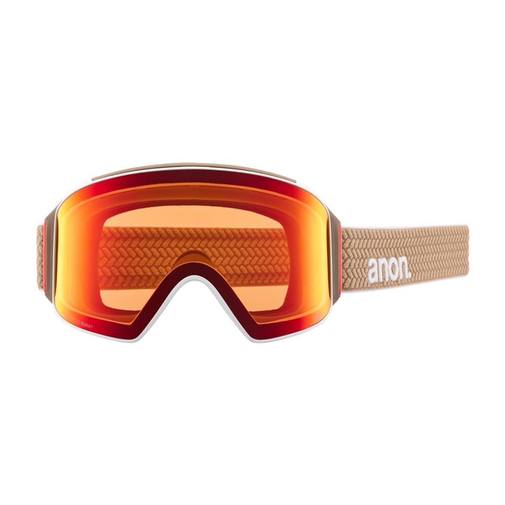 Anon 2025 M4 Cylindrical Goggle - Summit Taupe/Sun Bronze