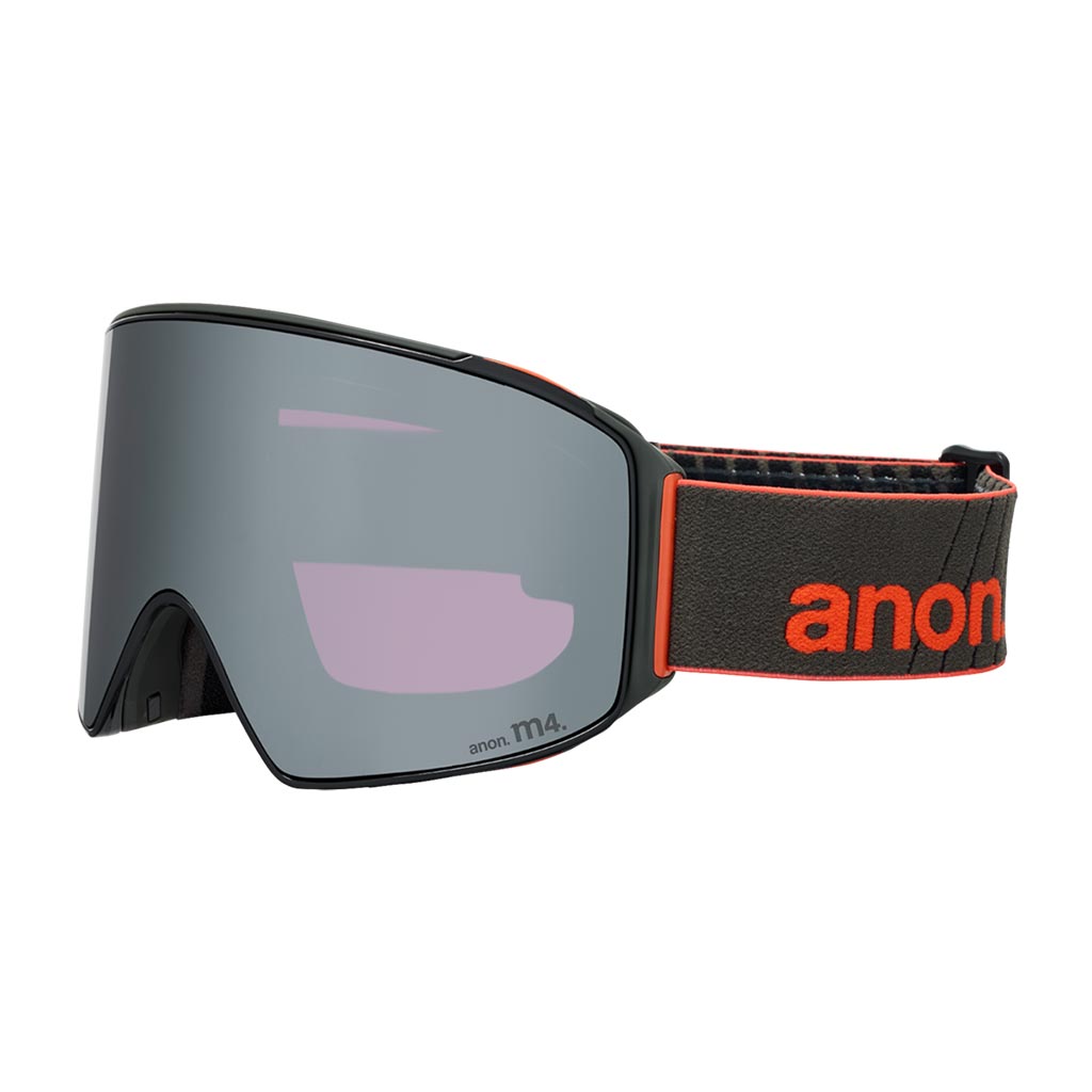 Anon 2026 M4 Cylindrical Goggle - Fiesta Red/Sunny Onyx