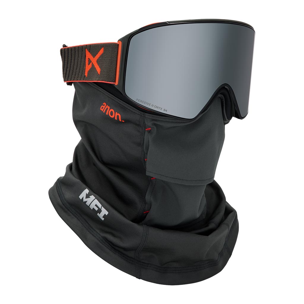 Anon 2026 M4 Cylindrical Goggle - Fiesta Red/Sunny Onyx