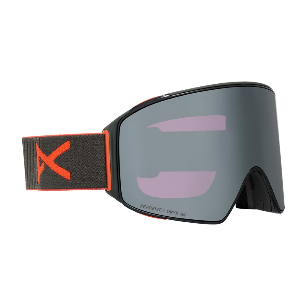 Anon 2026 M4 Cylindrical Goggle - Fiesta Red/Sunny Onyx