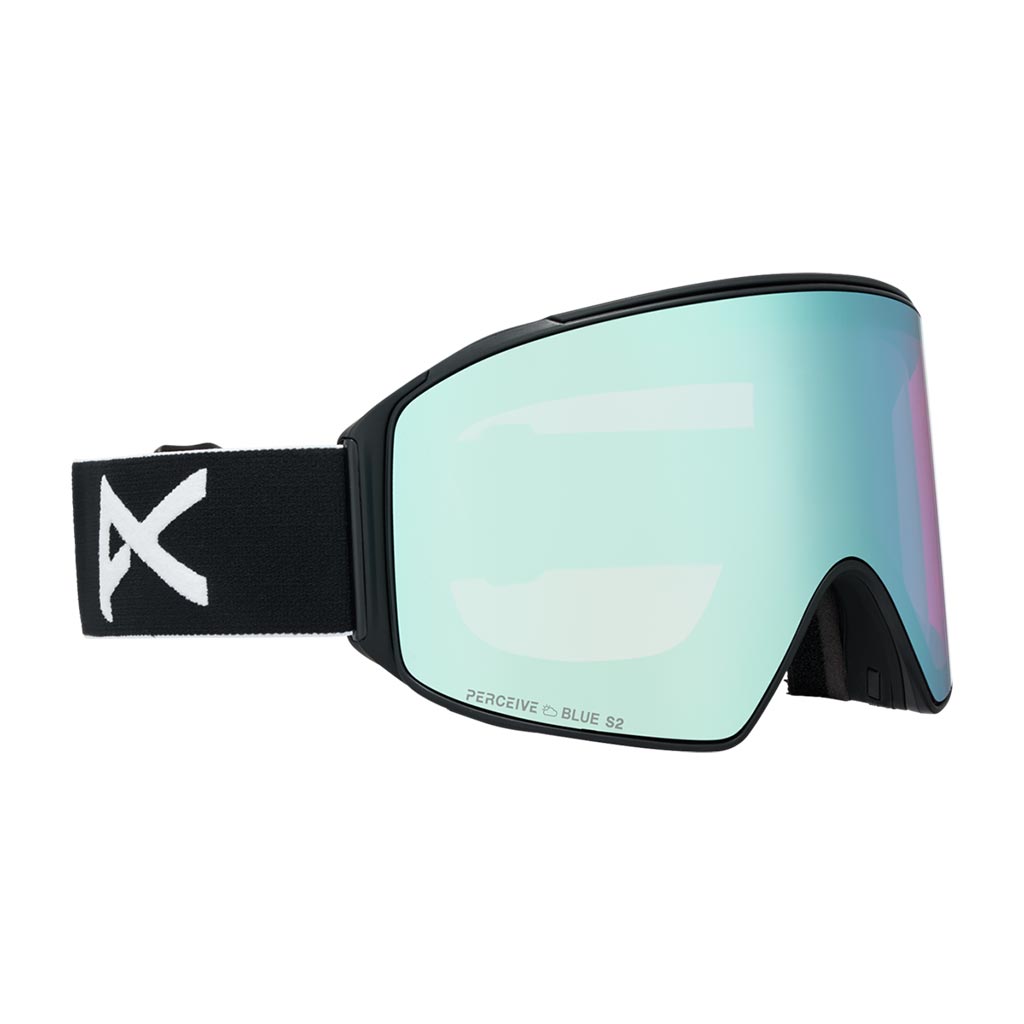 Anon 2026 M4 Cylindrical Goggle - Black/Variable Blue