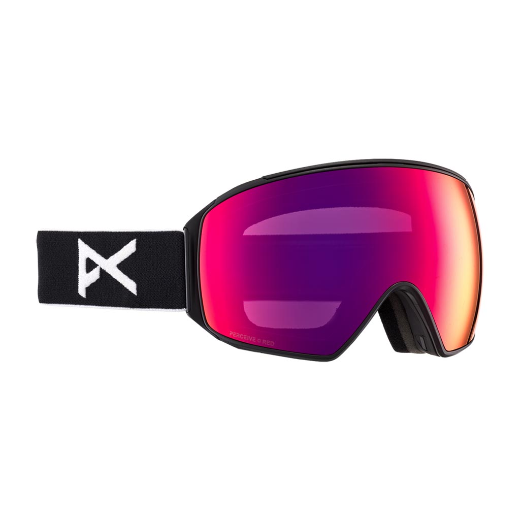 Anon M4 Low Bridge Toric Goggle - Black/Sun Red