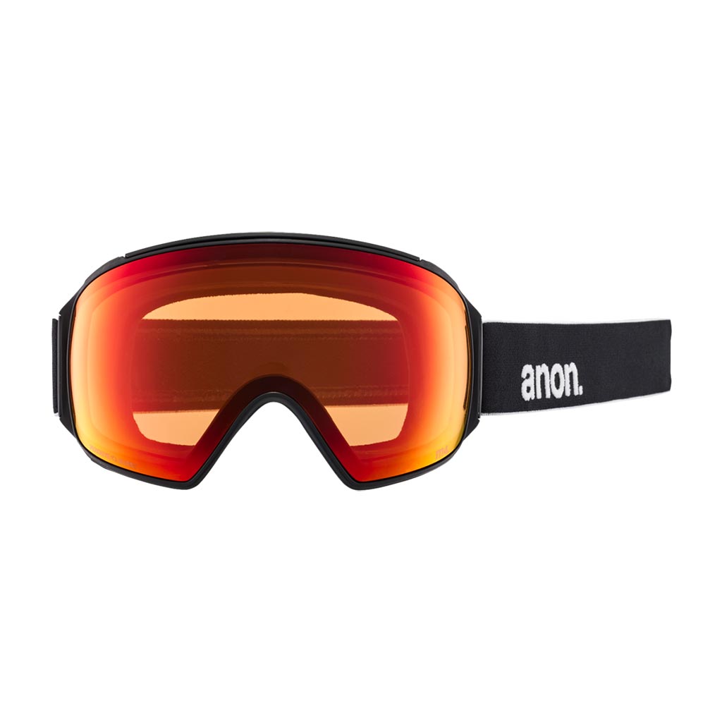 Anon M4 Low Bridge Toric Goggle - Black/Sun Red