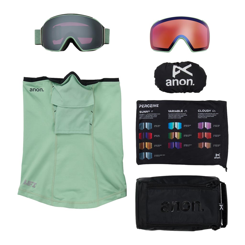 Anon 2026 M4 Toric Goggle - Soft Sage/Sunny Onyx