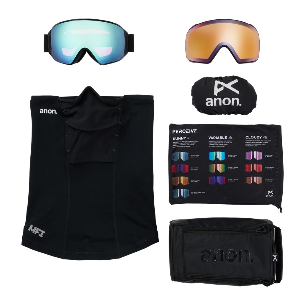 Anon 2026 M4 Toric Goggle - Black/Variable Blue