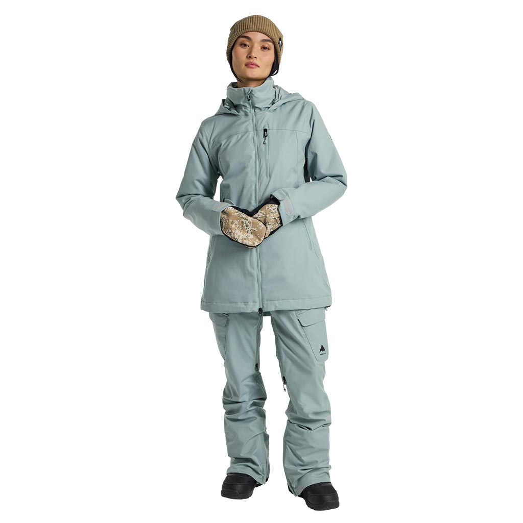 Burton 2025 Womens Lelah Jacket - Petrol Green