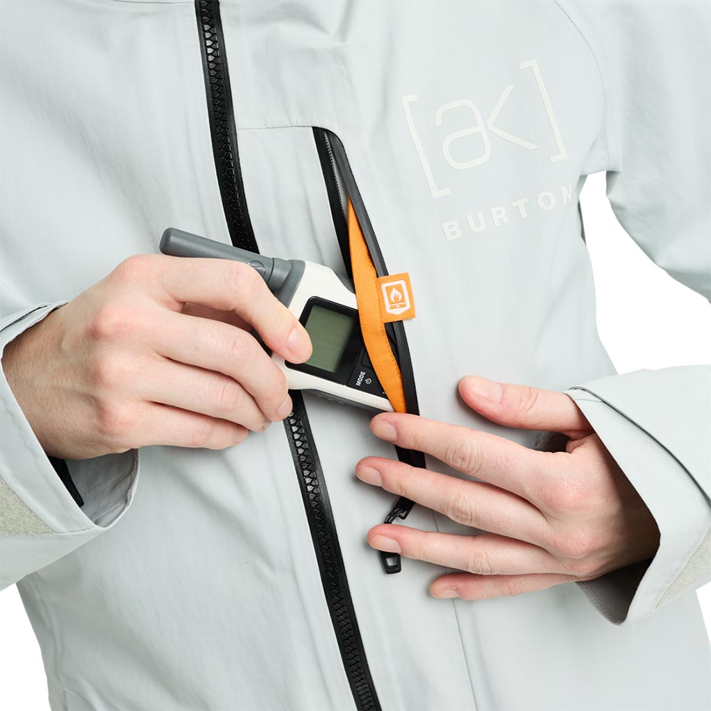 Burton 2026 Womens AK Upshift Gore-Tex Jacket - Grey Cloud