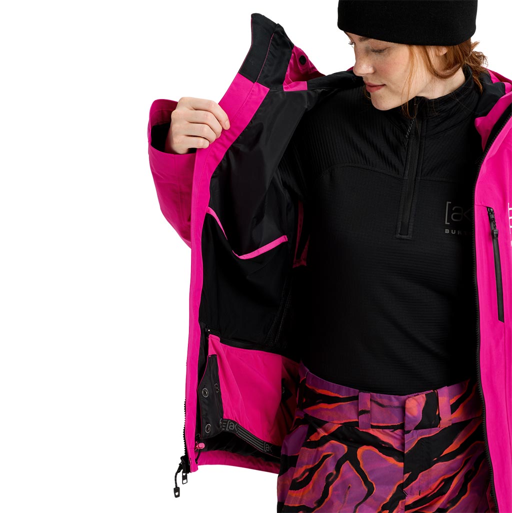 Burton 2026 Womens AK Upshift Gore-Tex Jacket - Very Berry