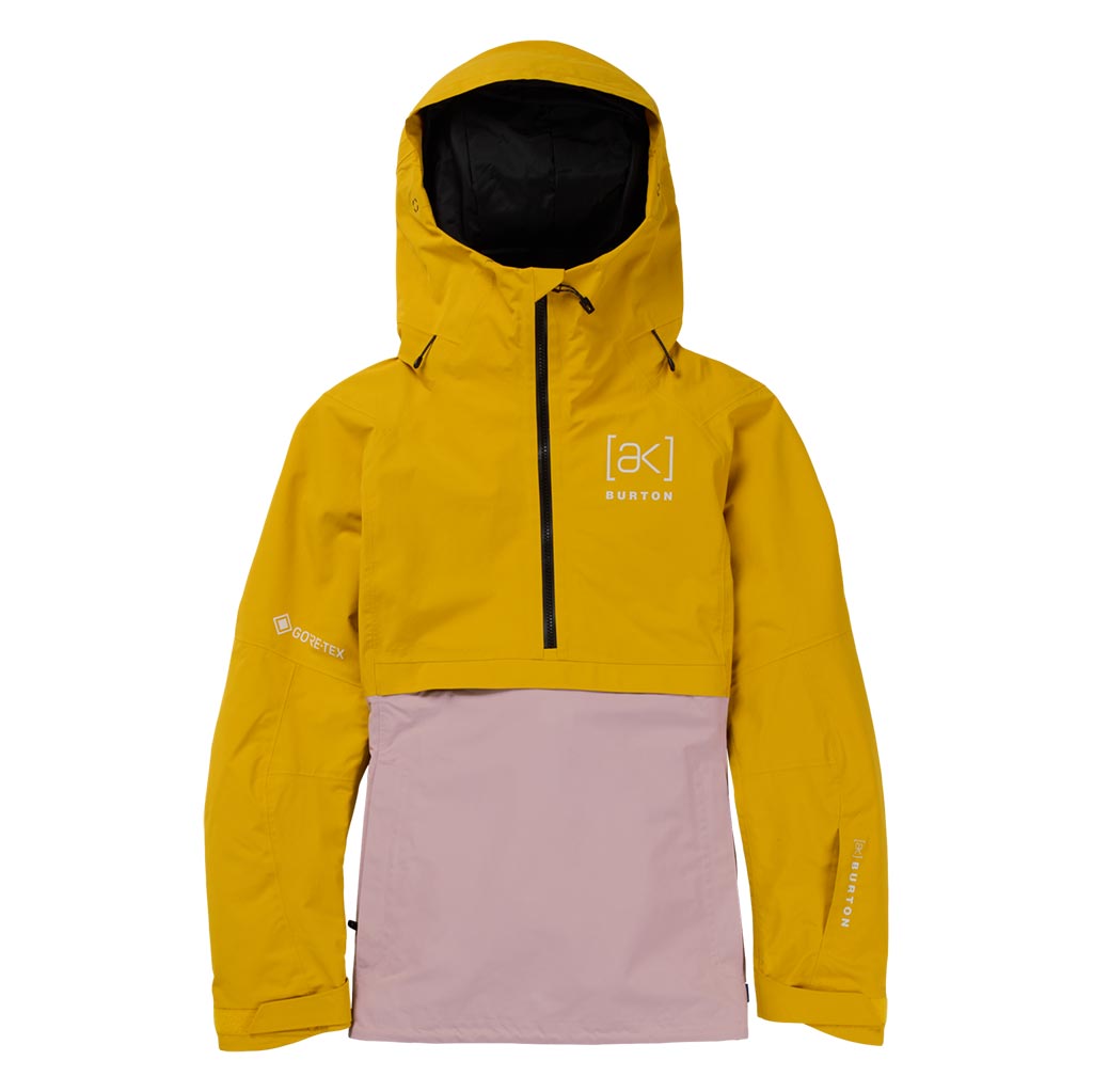 Burton 2025 Womens AK Kimmy 2L Gore-Tex Jacket - Golden Rod/Shadow Pink