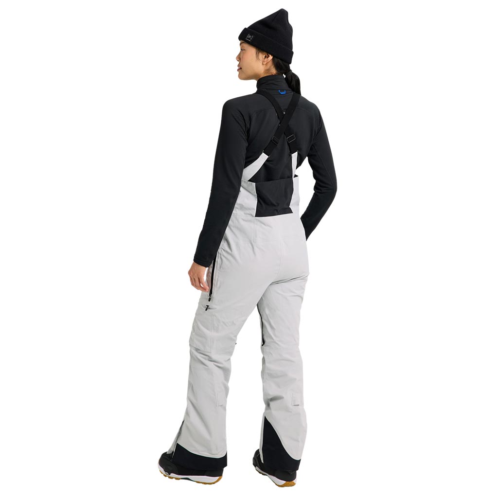 Burton 2026 Womens AK Kimmy Gore-Tex 2L Bib Pant - Grey Cloud