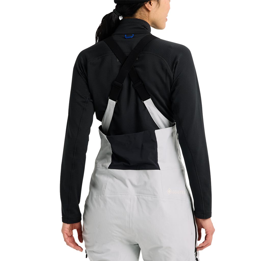 Burton 2026 Womens AK Kimmy Gore-Tex 2L Bib Pant - Grey Cloud