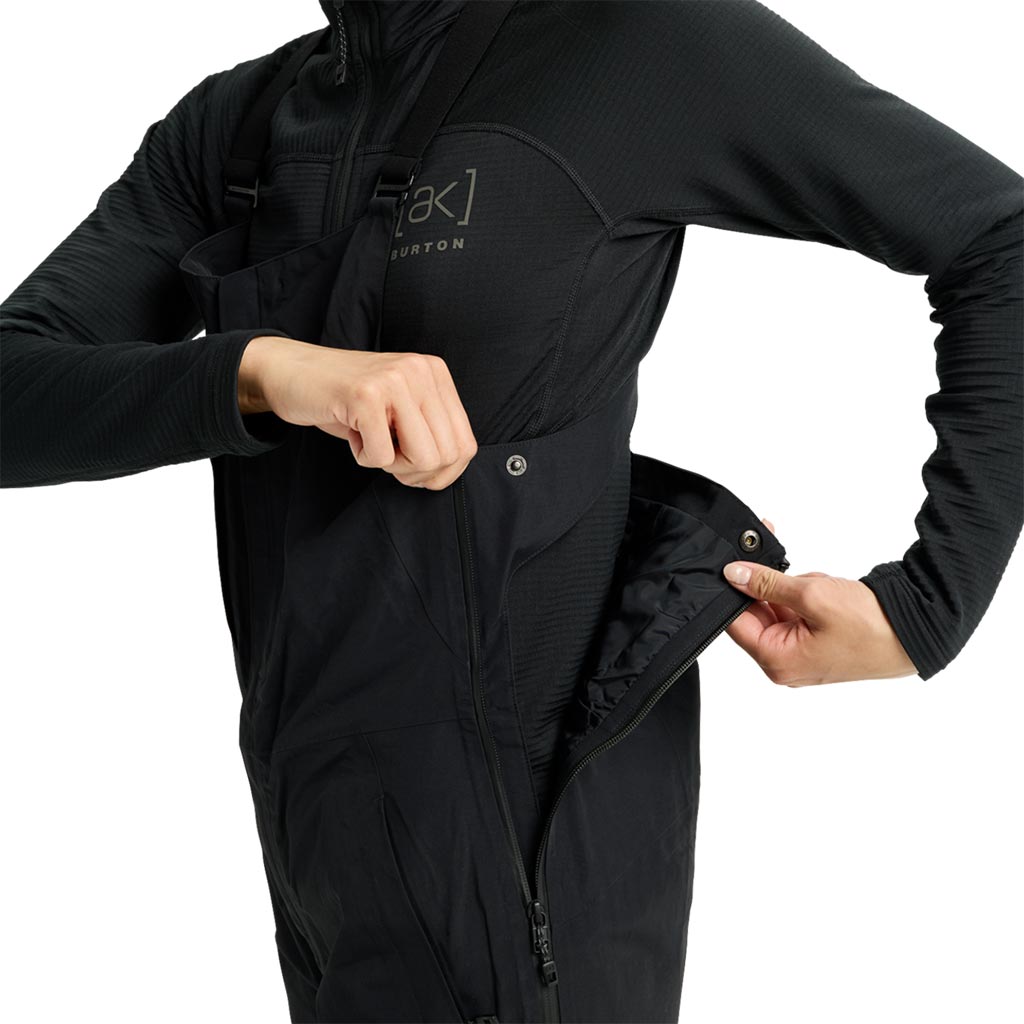 Burton 2026 Womens AK Kimmy Gore-Tex 2L Bib Pant - True Black
