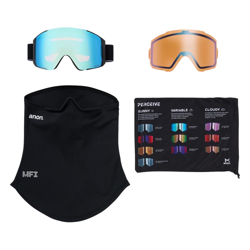 Anon 2026 Sync Goggle - Black/Variable Blue