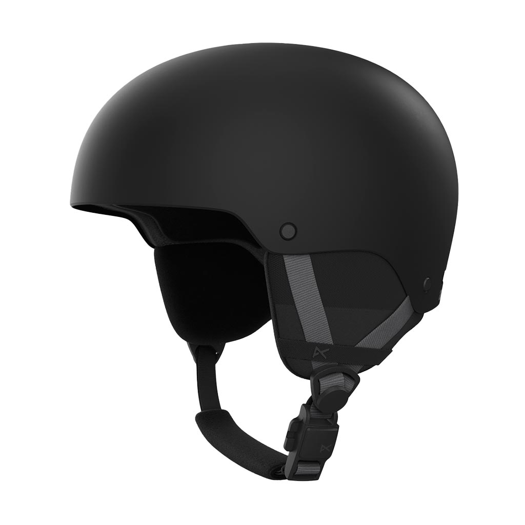 Anon Rime 3 Round Fit Kids Helmet - Black