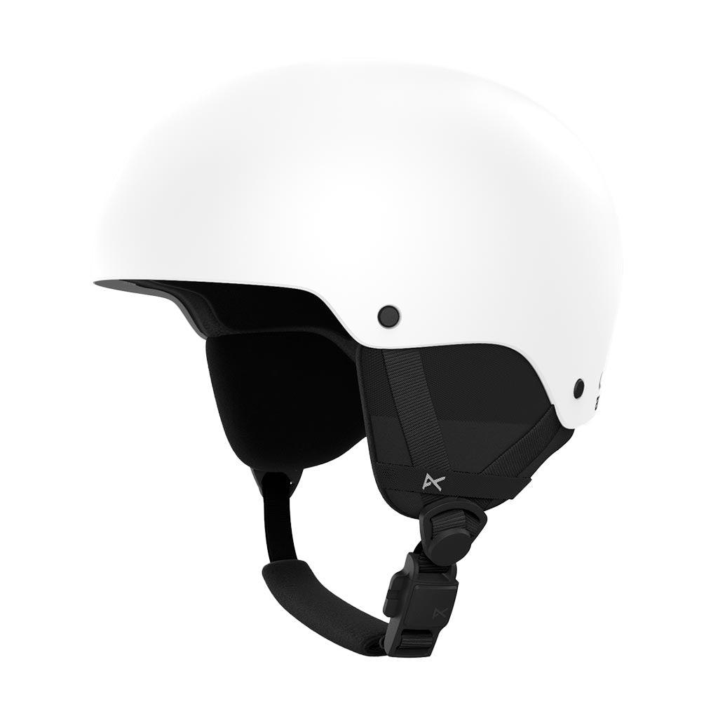 Anon Rime 3 Round Fit Kids Helmet - White