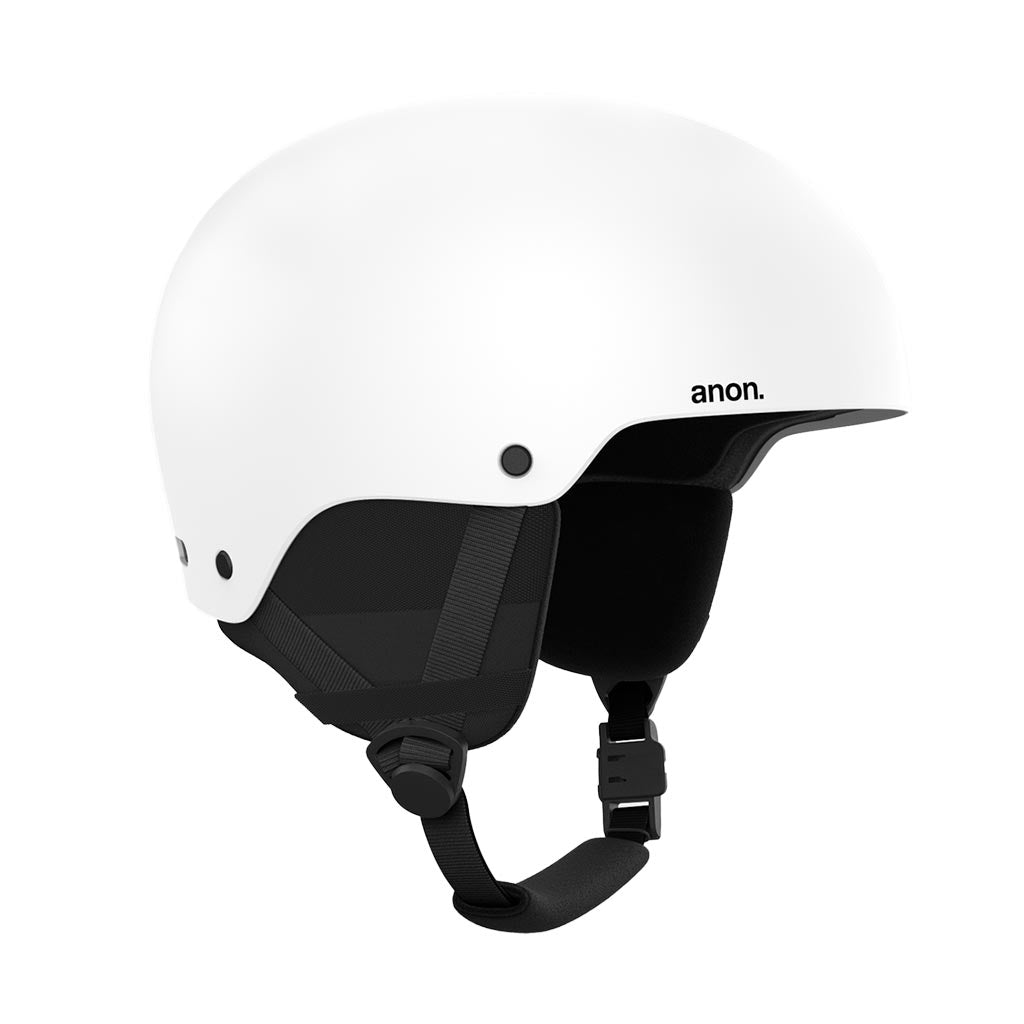 Anon Rime 3 Round Fit Kids Helmet - White