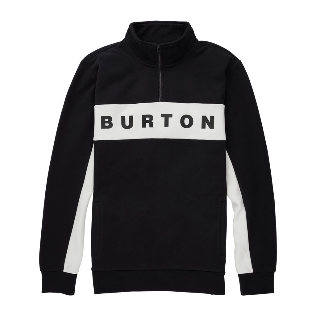 Burton Lowball 1/4 Zip Fleece - True Black