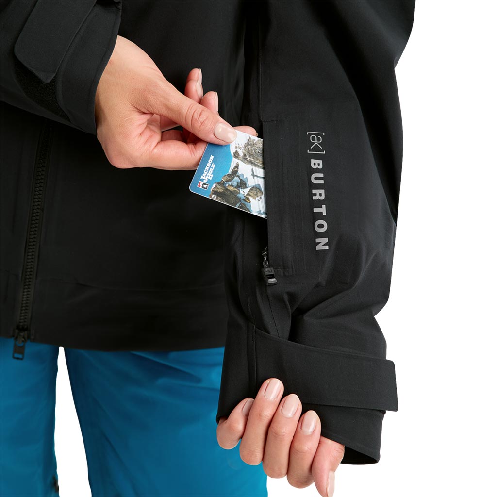 Burton 2026 Womens AK Kimmy Gore-Tex 3L Jacket - True Black
