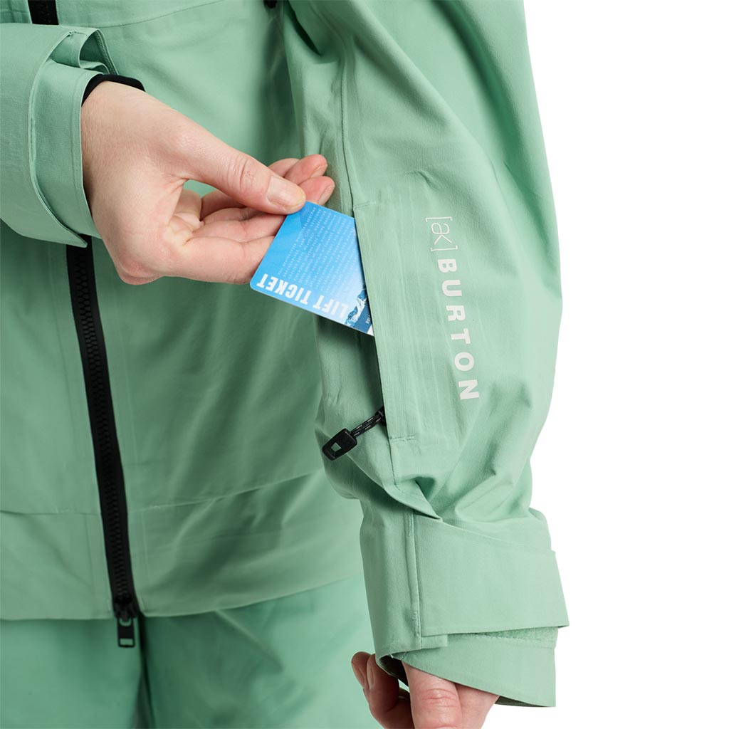 Burton 2026 Womens AK Kimmy Gore-Tex 3L Jacket - Soft Sage