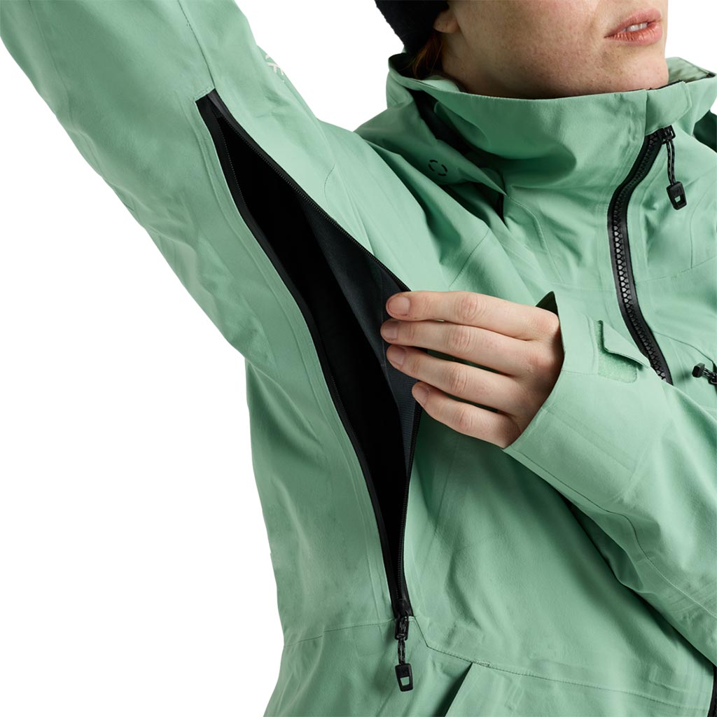 Burton 2026 Womens AK Kimmy Gore-Tex 3L Jacket - Soft Sage