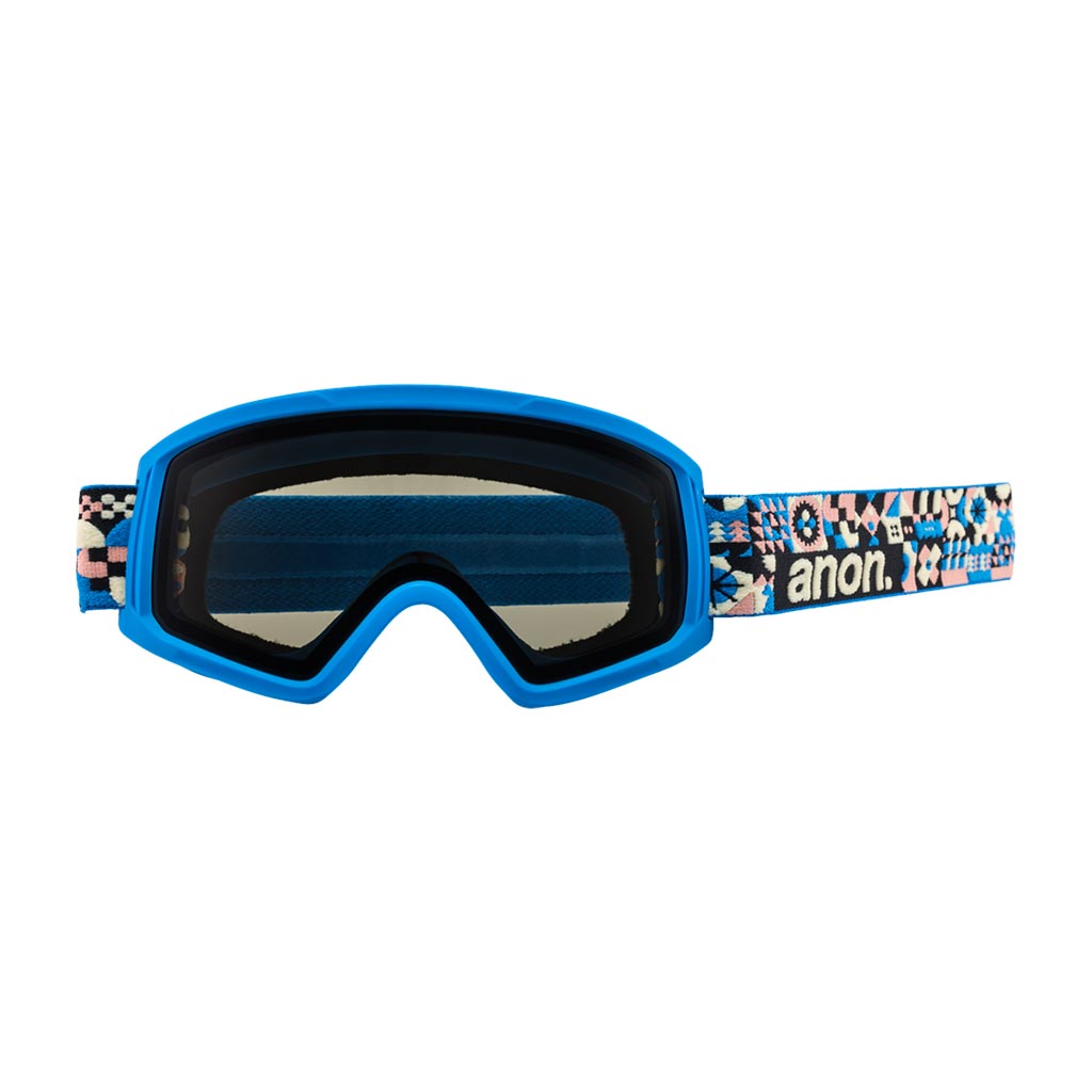 Anon Tracker 2.0 Kids Goggle - Quilt/Smoke