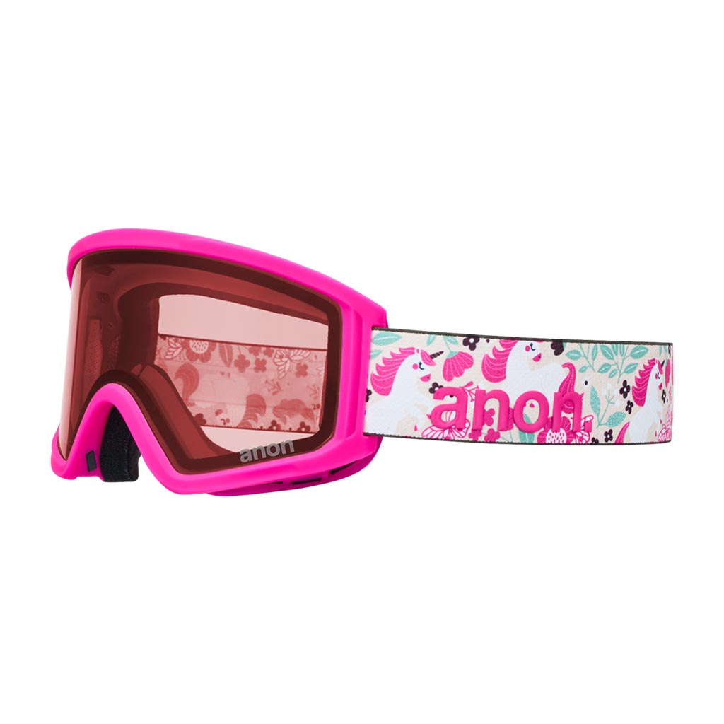 Anon 2026 Tracker 2.0 Kids Goggle + MFI - Unicorns/Pink Amber
