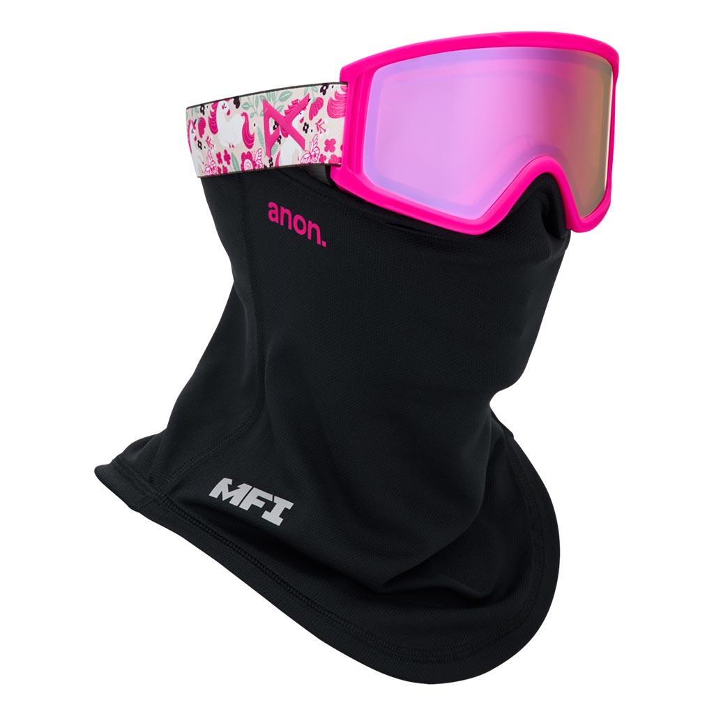 Anon 2026 Tracker 2.0 Kids Goggle + MFI - Unicorns/Pink Amber