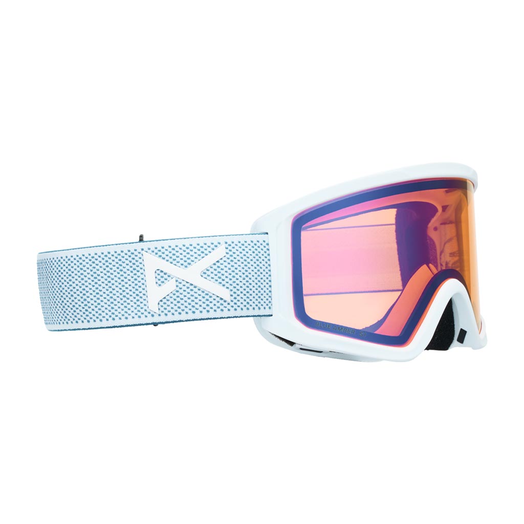 Anon 2026 Tracker 2.0 Kids Goggle + MFI - Mountain Party/Blue Amber