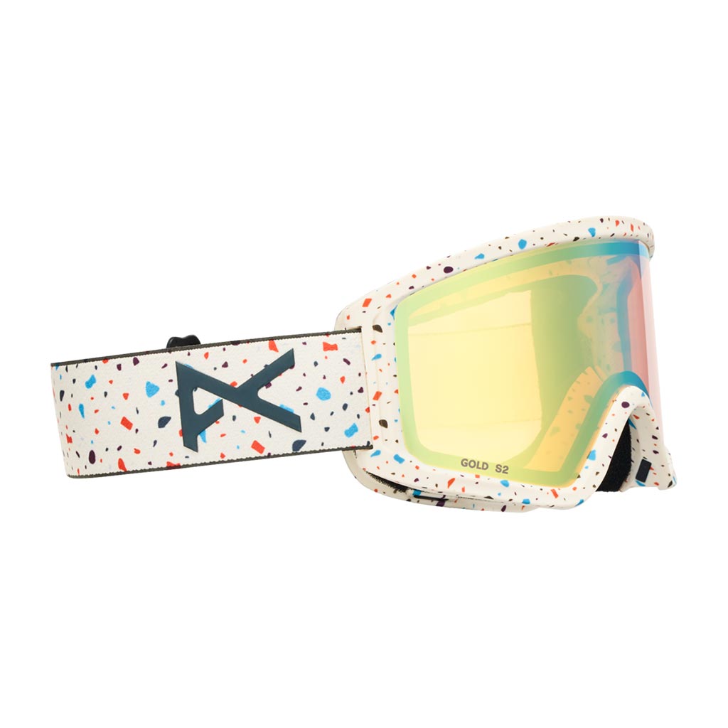 Anon 2026 Tracker 2.0 Kids Goggle + MFI - Speckles/Gold Amber