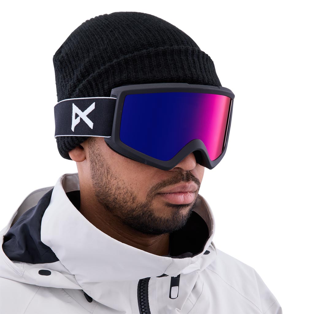 Anon Helix 2.0 Perceive Goggle + Extra Lens - Black/Sun Red