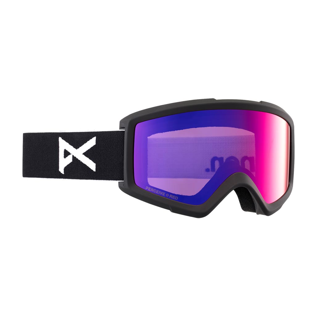 Anon Helix 2.0 Perceive Goggle + Extra Lens - Black/Sun Red