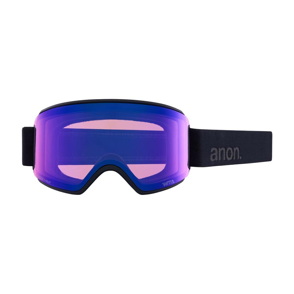 Anon WM3 Low Bridge Goggle + Extra Lens - Smoke/Sun Onyx