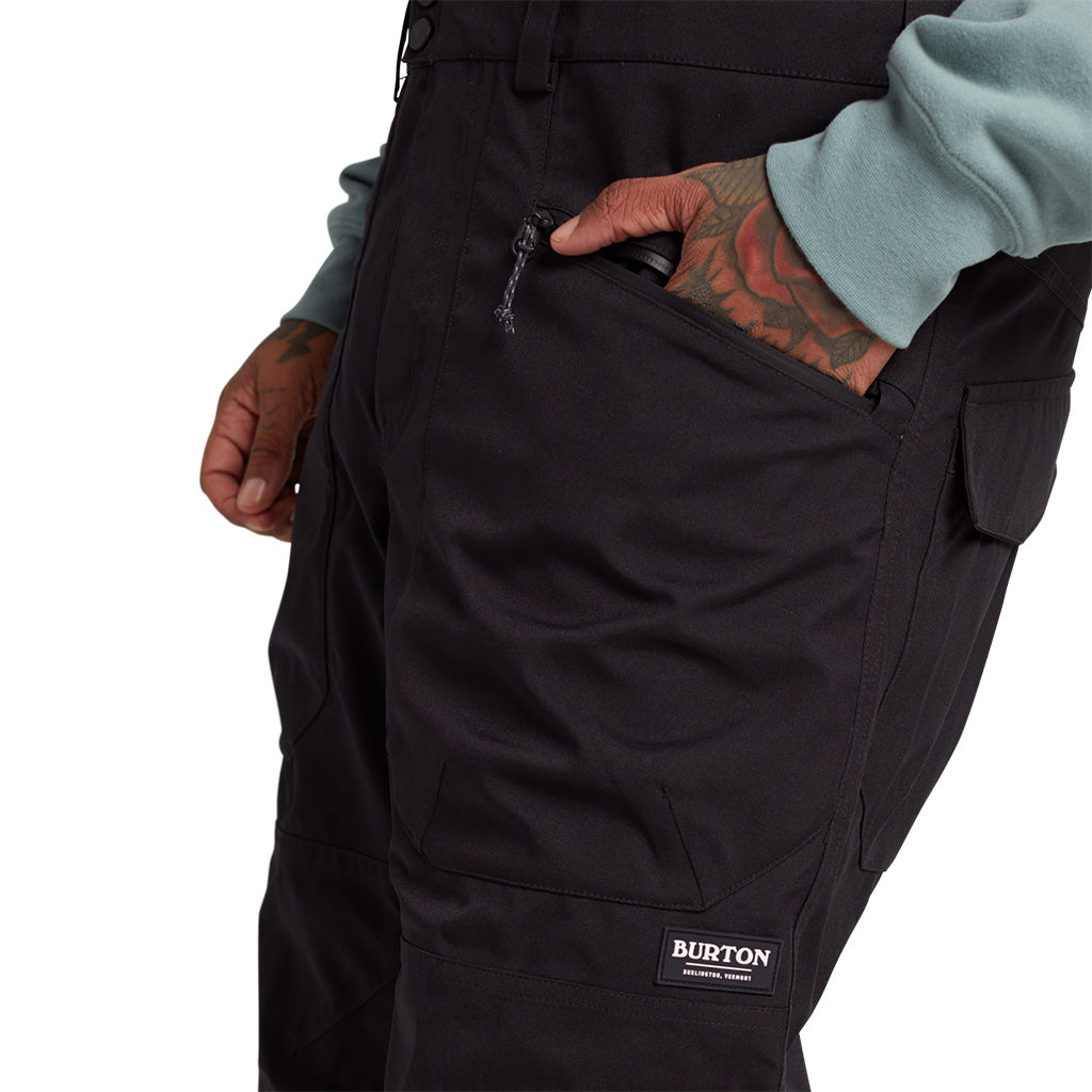 Burton 2024 Short Reserve Bib - True Black