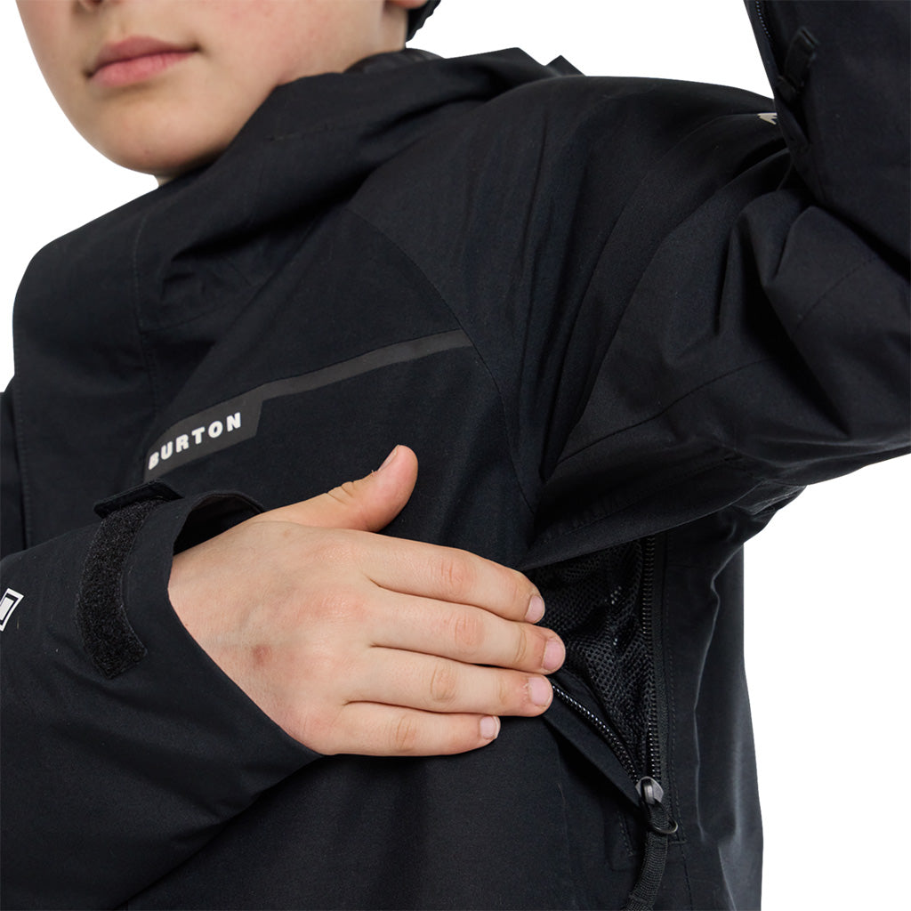 Burton 2024 Kids Gore Powline Jacket - True Black