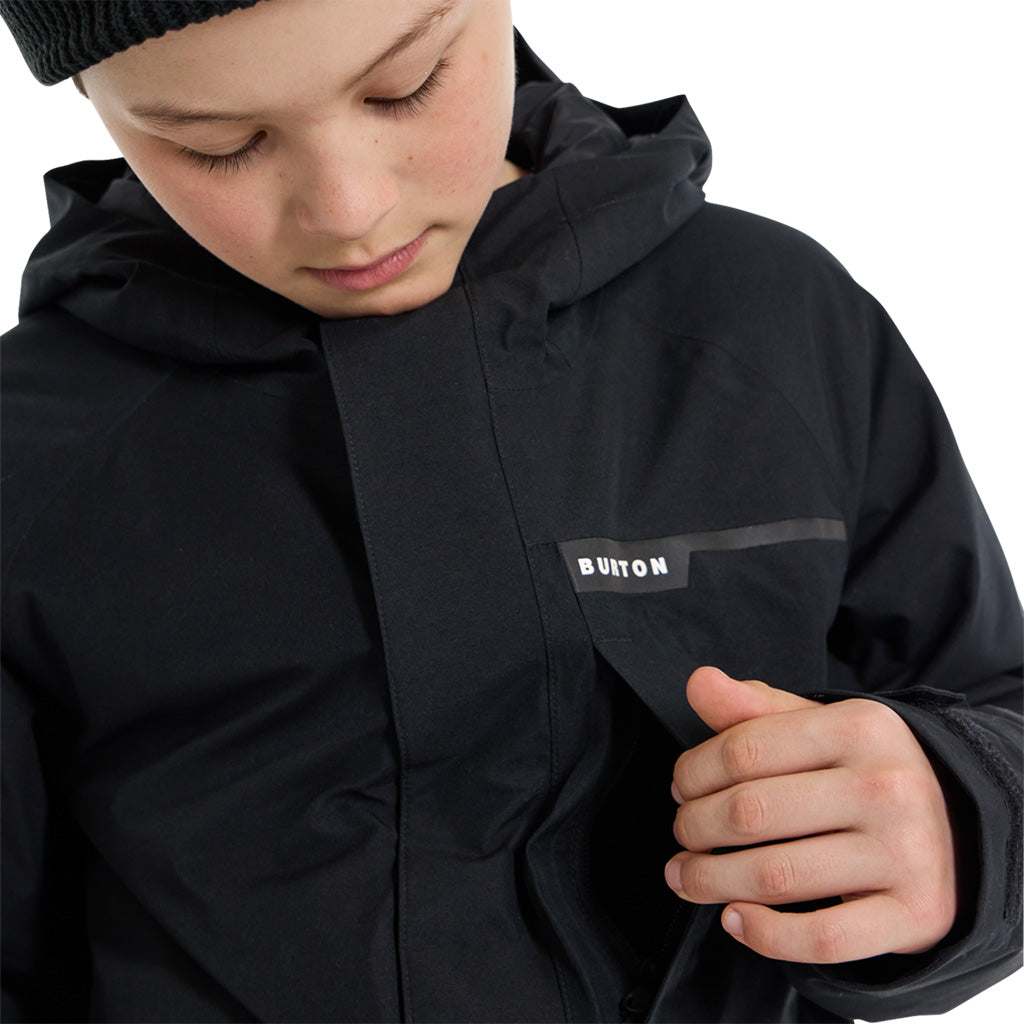 Burton 2024 Kids Gore Powline Jacket - True Black