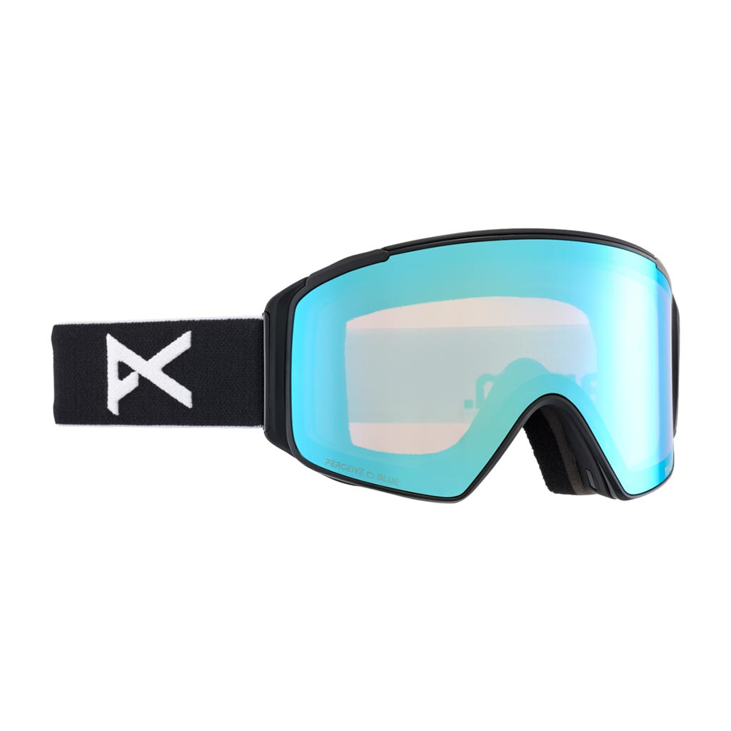 Anon M4S Cylindrical Goggle - Black/Variable Blue