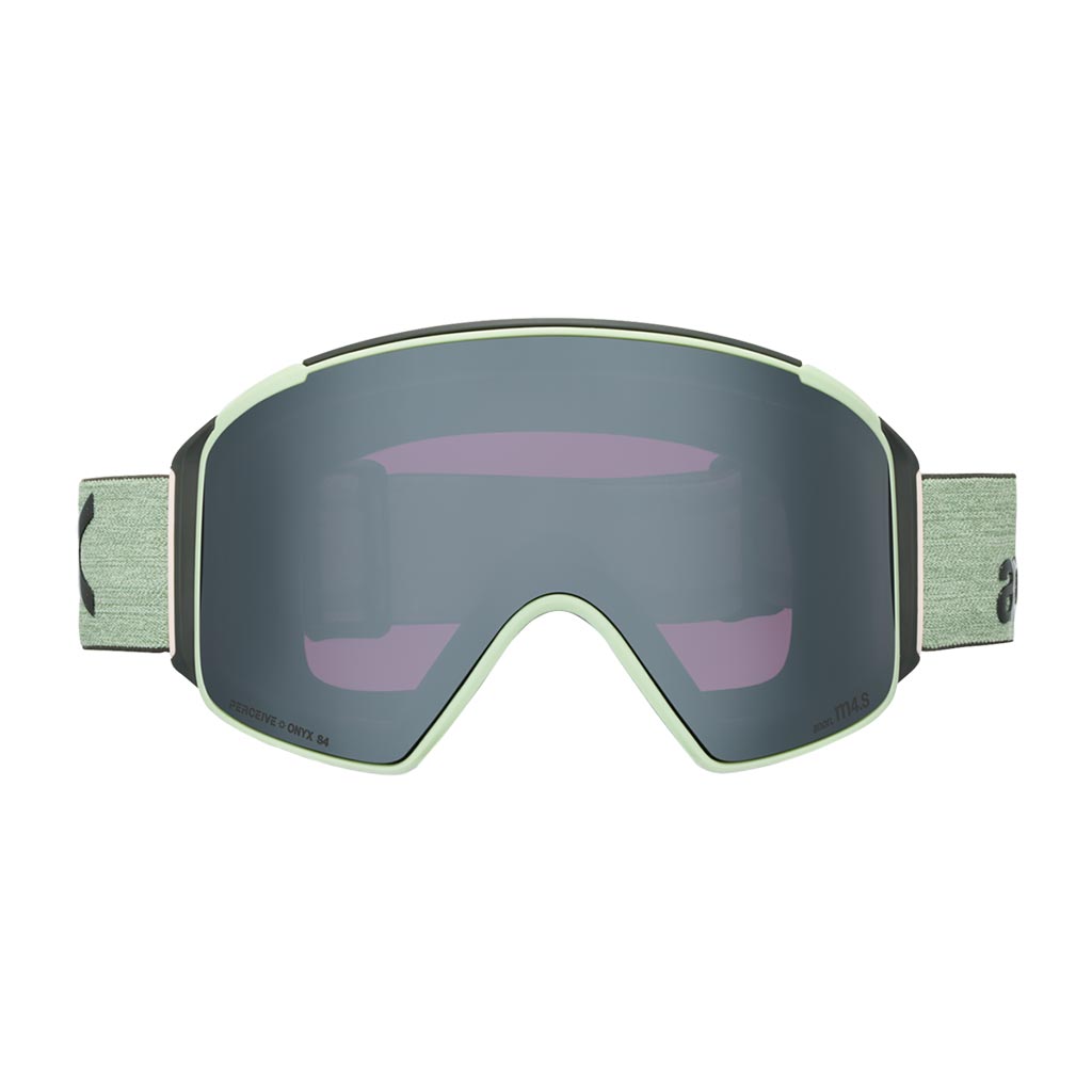 Anon 2026 M4S Cylindrical Low Bridge Goggle - Soft Sage/Sunny Onyx