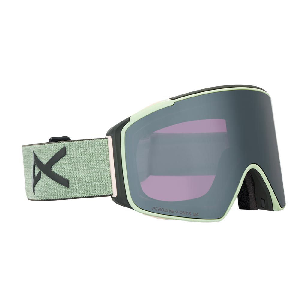 Anon 2026 M4S Cylindrical Goggle - Soft Sage/Sunny Onyx
