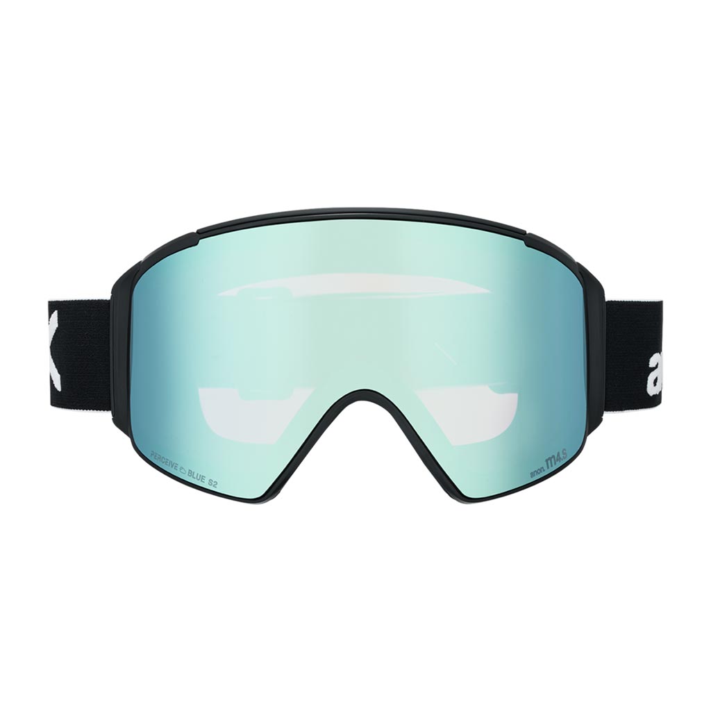 Anon 2026 M4S Cylindrical Low Bridge Goggle - Black/Variable Blue