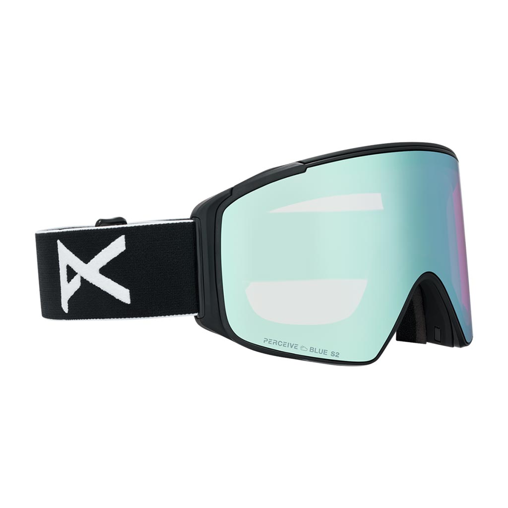 Anon 2026 M4S Cylindrical Low Bridge Goggle - Black/Variable Blue