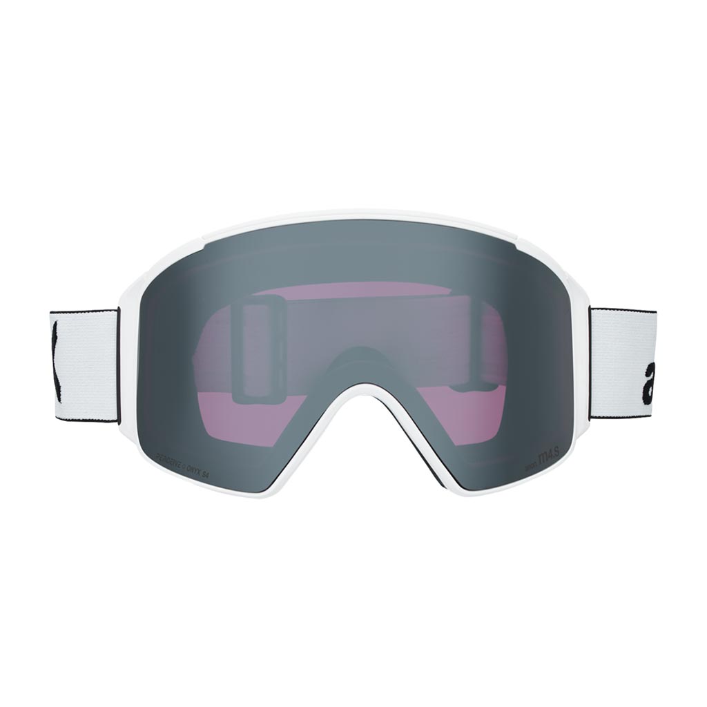 Anon 2026 M4S Cylindrical Goggle - White/Sunny Onyx