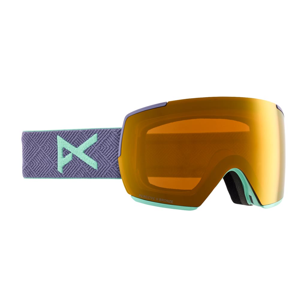 Anon 2025 M5 Goggle + Extra Lens - Purple/Sun Bronze