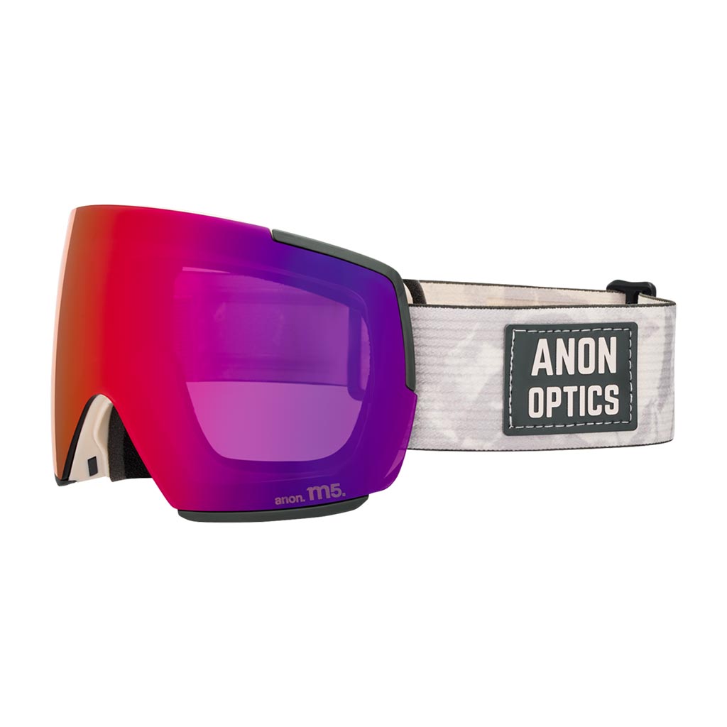 Anon 2026 M5 Goggle - Sediment/Sunny Red
