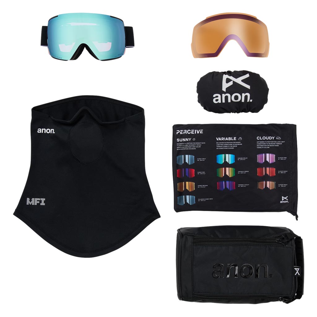 Anon 2026 M5S Goggle - Black/Variable Blue