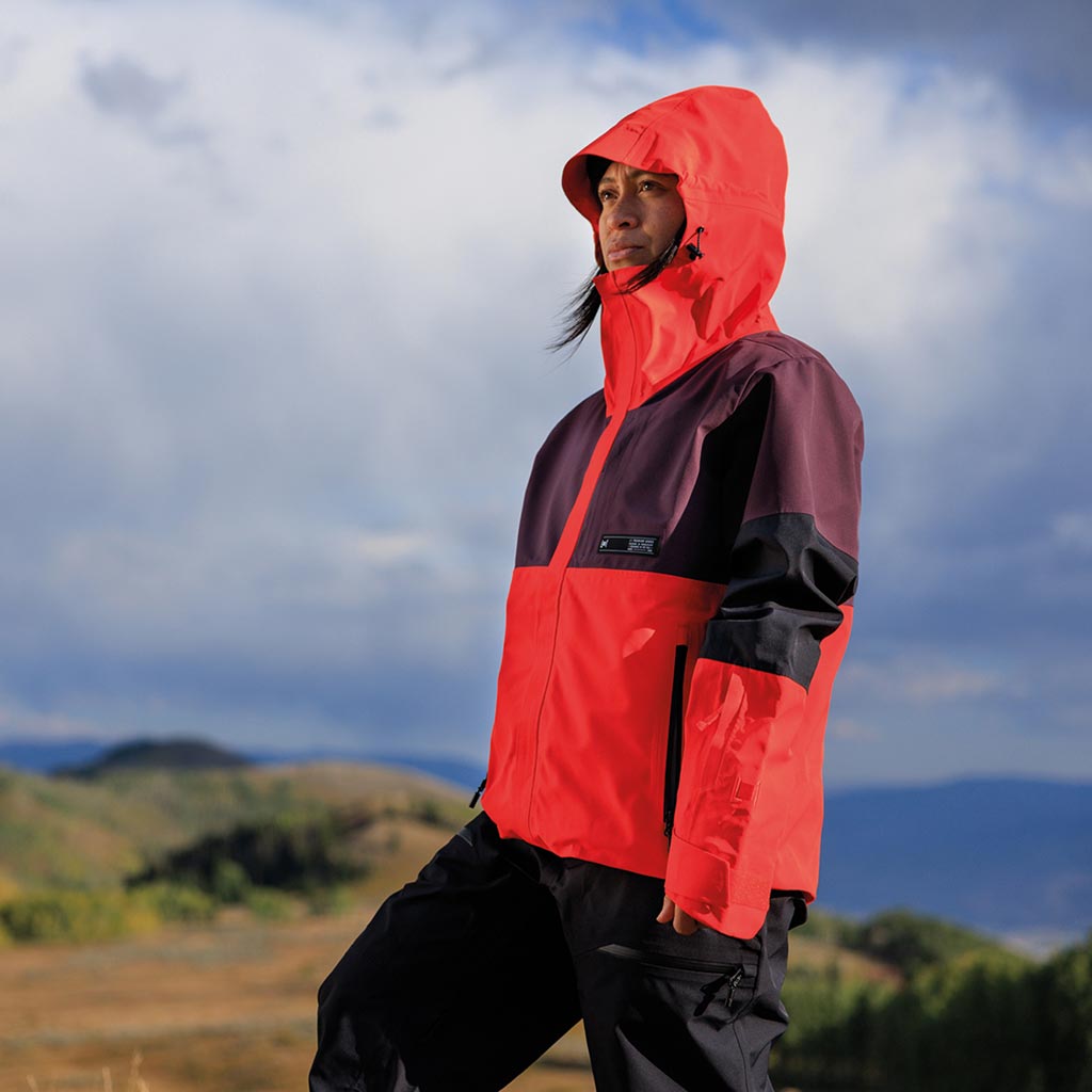L1 2026 Ukka Jacket - Cinder/Fig/Black