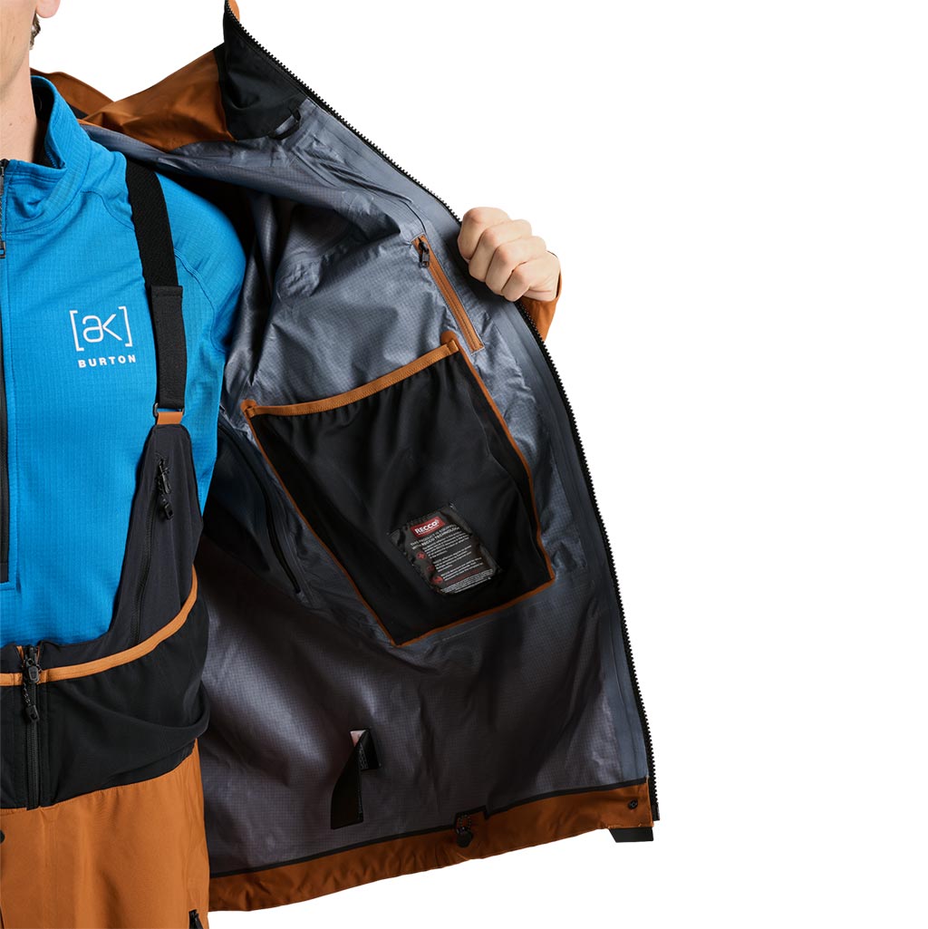 Burton 2026 AK Acamar 3L Gore-Tex Jacket - Chestnut Brown
