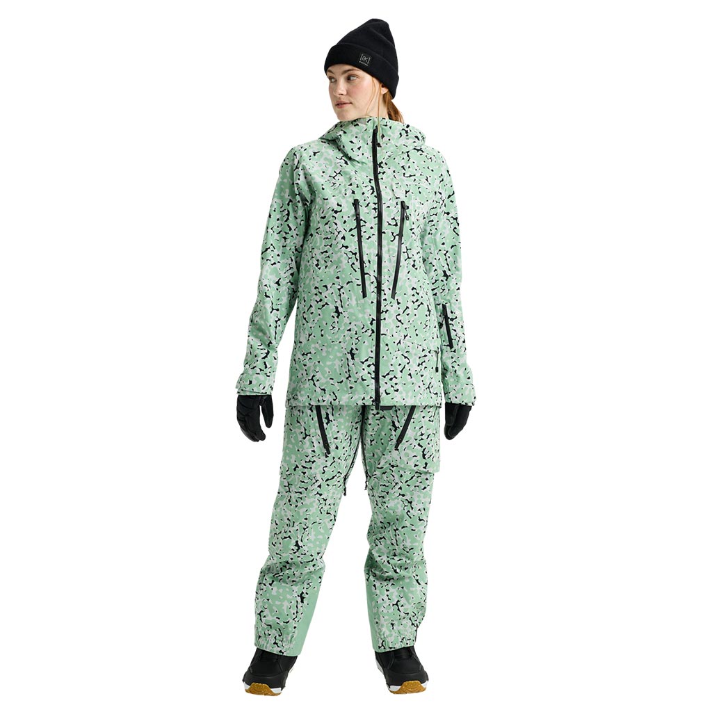 Burton 2026 Womens AK Tuvak Gore-Tex 3L Jacket - Sage Dot Camo