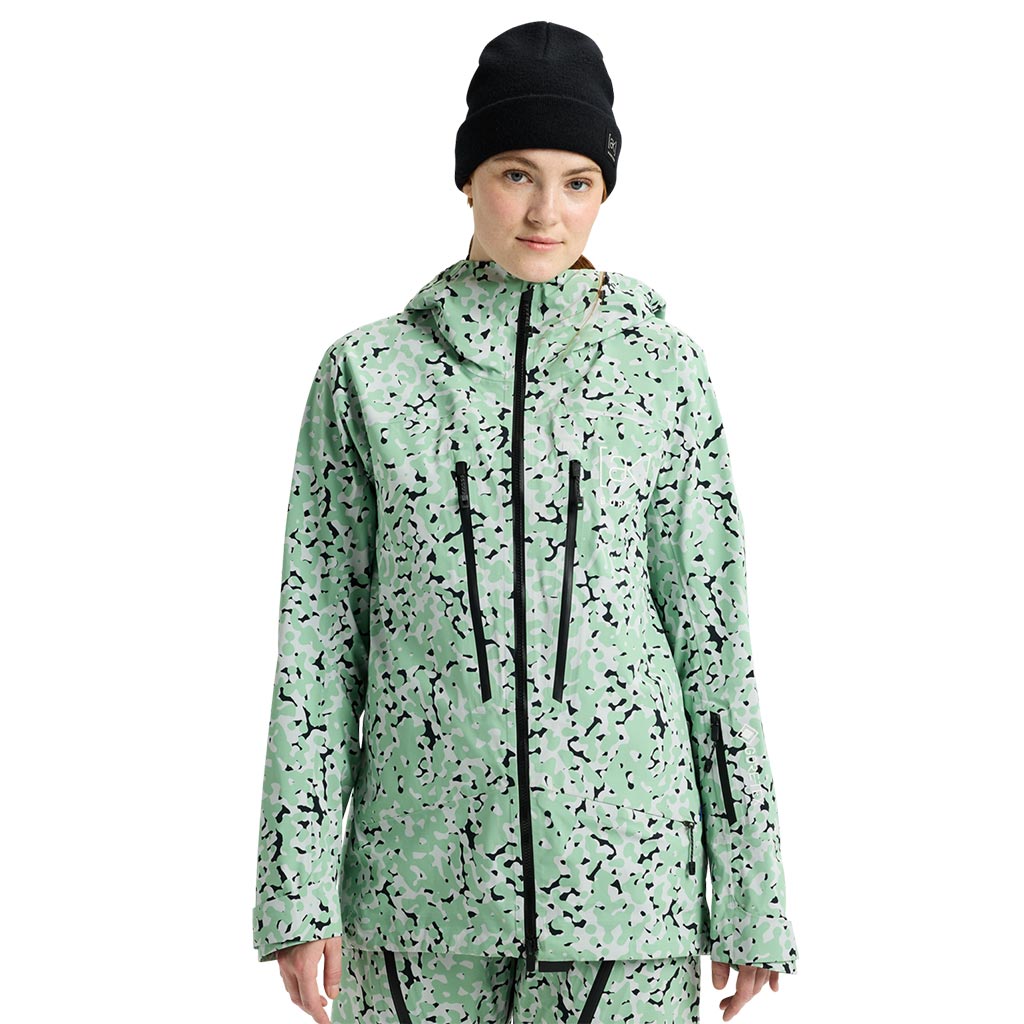Burton 2026 Womens AK Tuvak Gore-Tex 3L Jacket - Sage Dot Camo