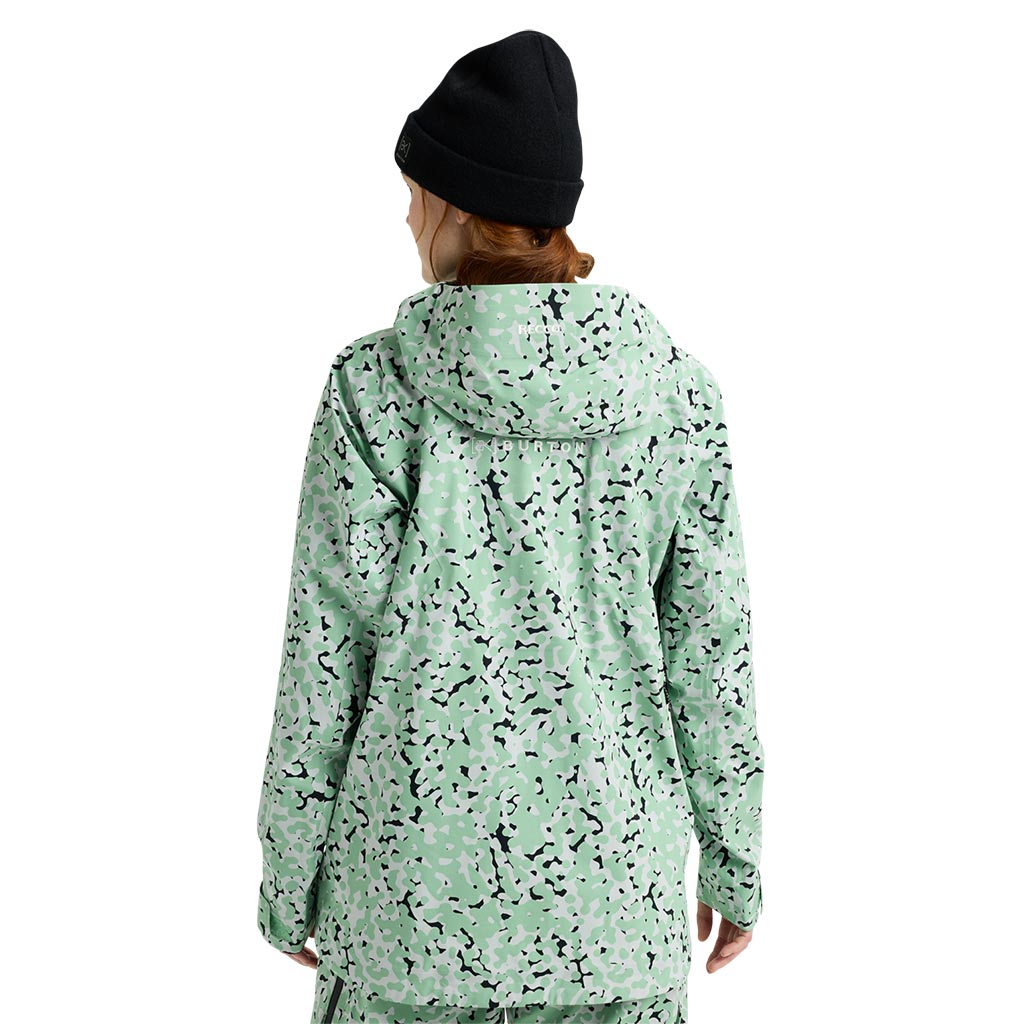 Burton 2026 Womens AK Tuvak Gore-Tex 3L Jacket - Sage Dot Camo